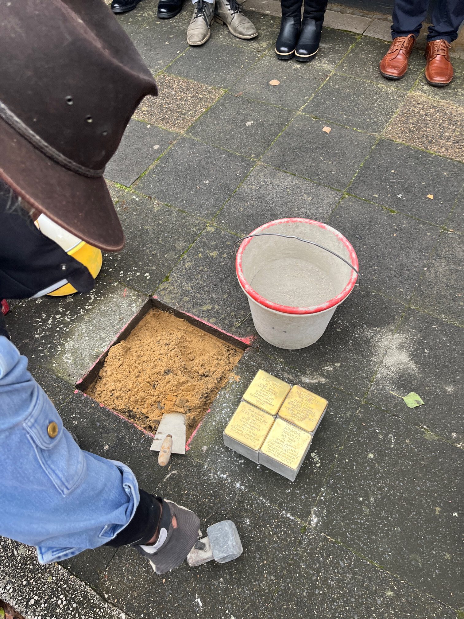 Weitere Stolpersteine in Oppum