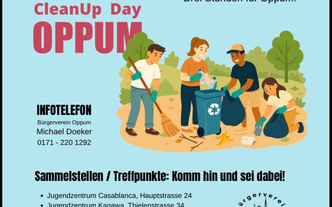 CleanUp Day Oppum 21.3.2026