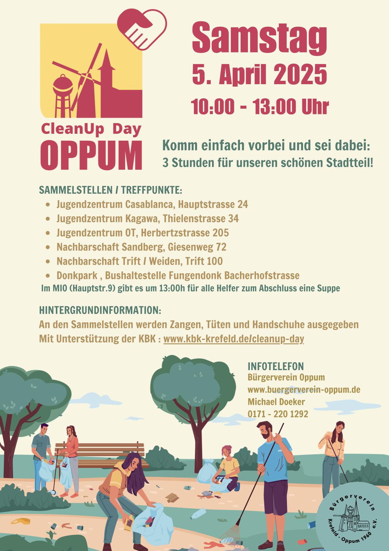 CleanUp Day OPPUM 2024